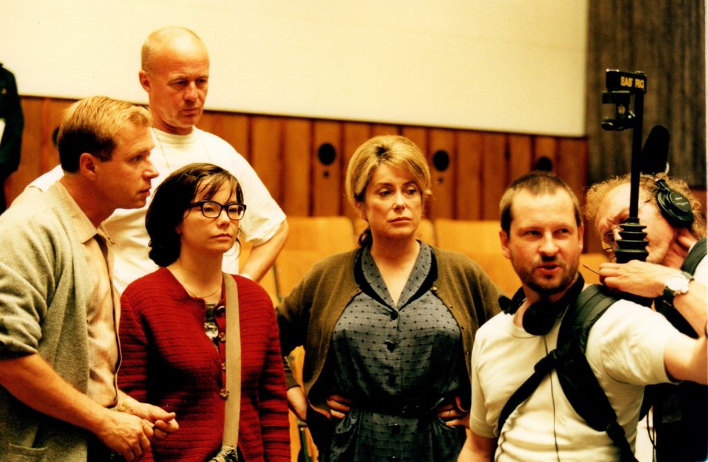 Vincent Paterson, Bjork, Catherine Denueve, and Lar Von Trier - Photo courtesy of Vincent Paterson.