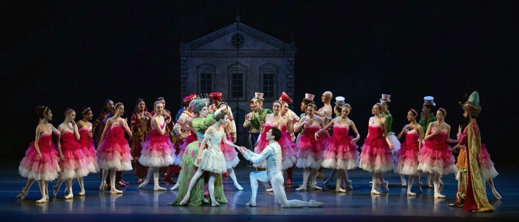 ABT's The Nutcracker Shevchenko, Forster Christine Shevchenko and Thomas Forster in The Nutcracker - Photo by Doug Gifford.
