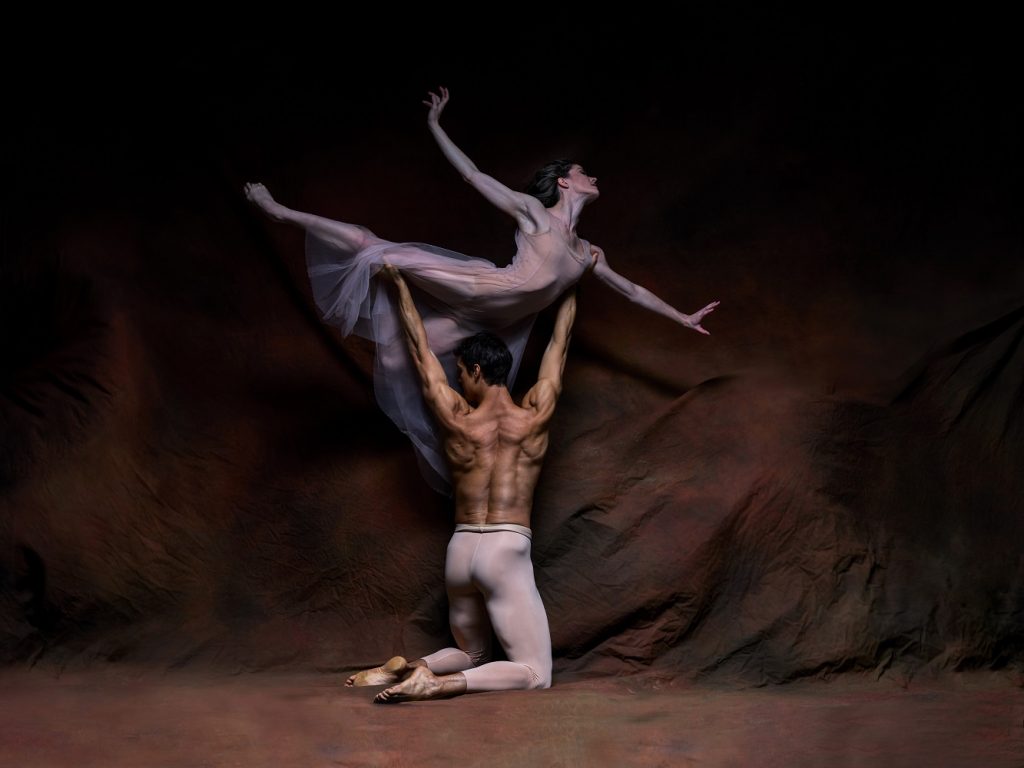 ABT - "Like Water for Chocolate" by Christopher Wheeldon - Pictured Cassandra Trenary and Daniel Camargo - Photo by Fabrizio Ferri