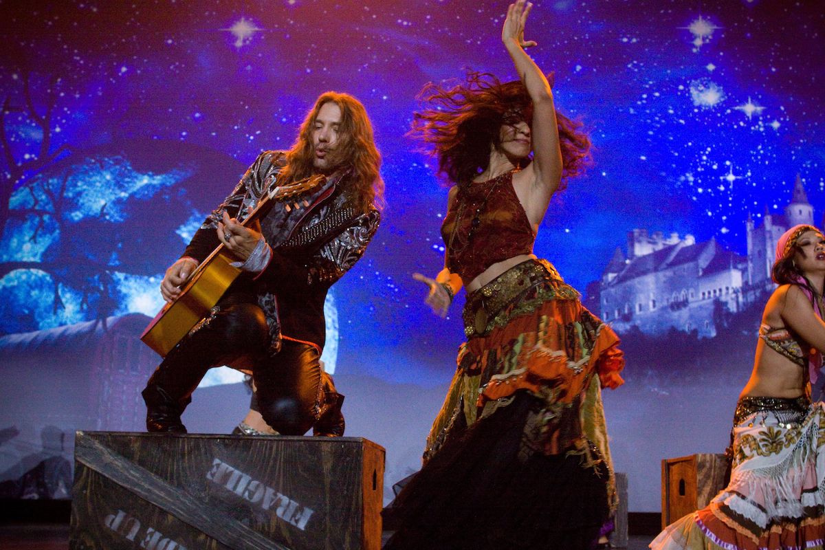 Benise and dancer. Photo courtesy of the artists
