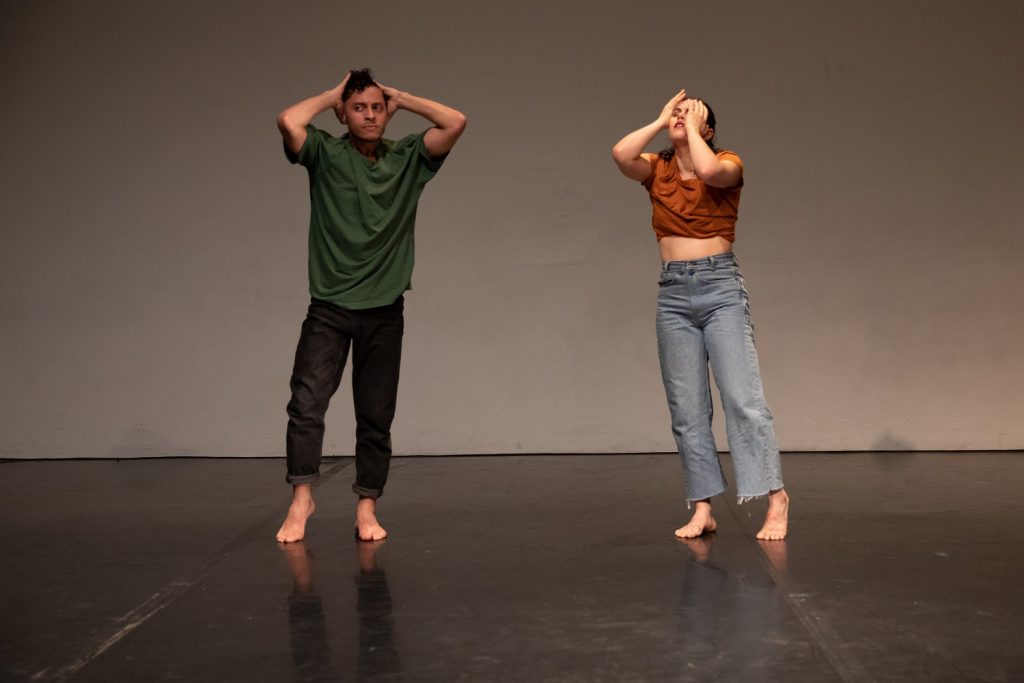 BrockusRED - Denali Huff, Daurin Tavares in "American Dream - The Preamble ' - Photo by Denise Leitner
