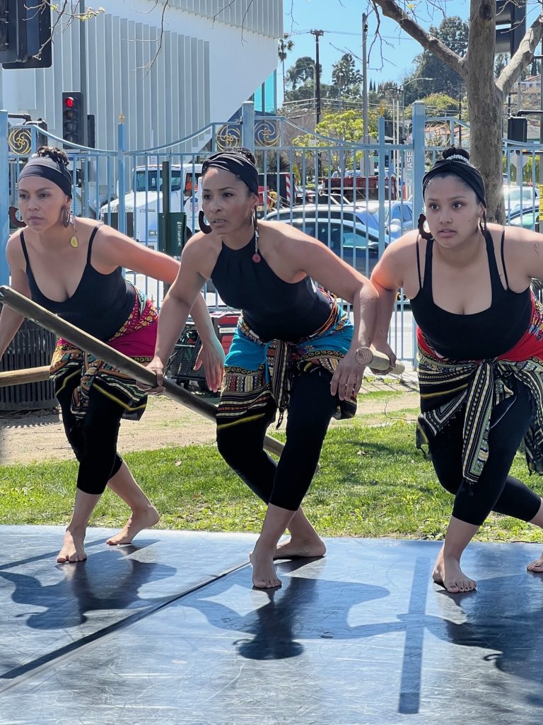 BlakTinx Dance Festival 2023 - "Toro Mata” choreographed by Nadia Calmet - Photo by Bill Prudich