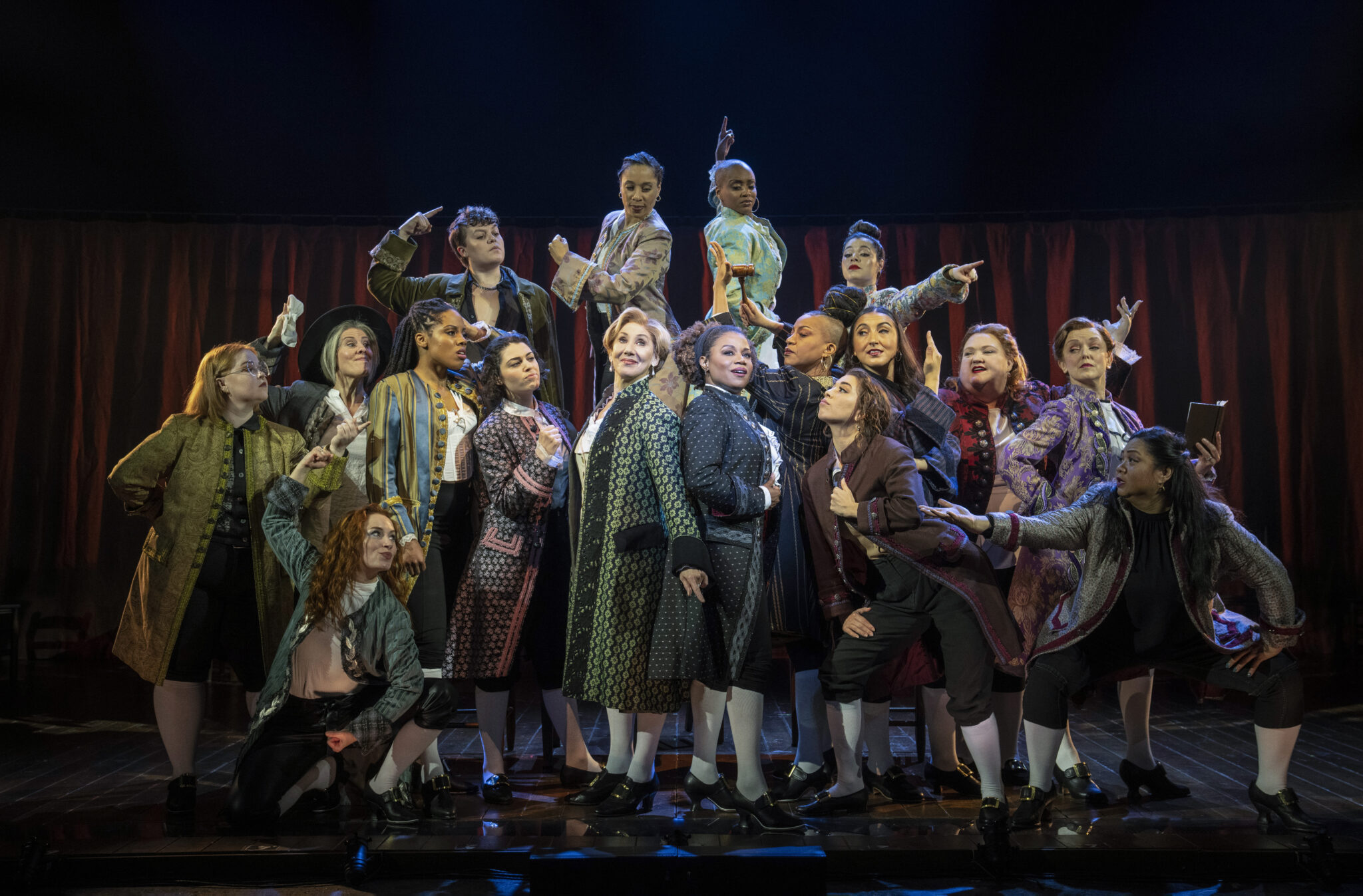 The cast of 1776. Photo by Joan Marcus