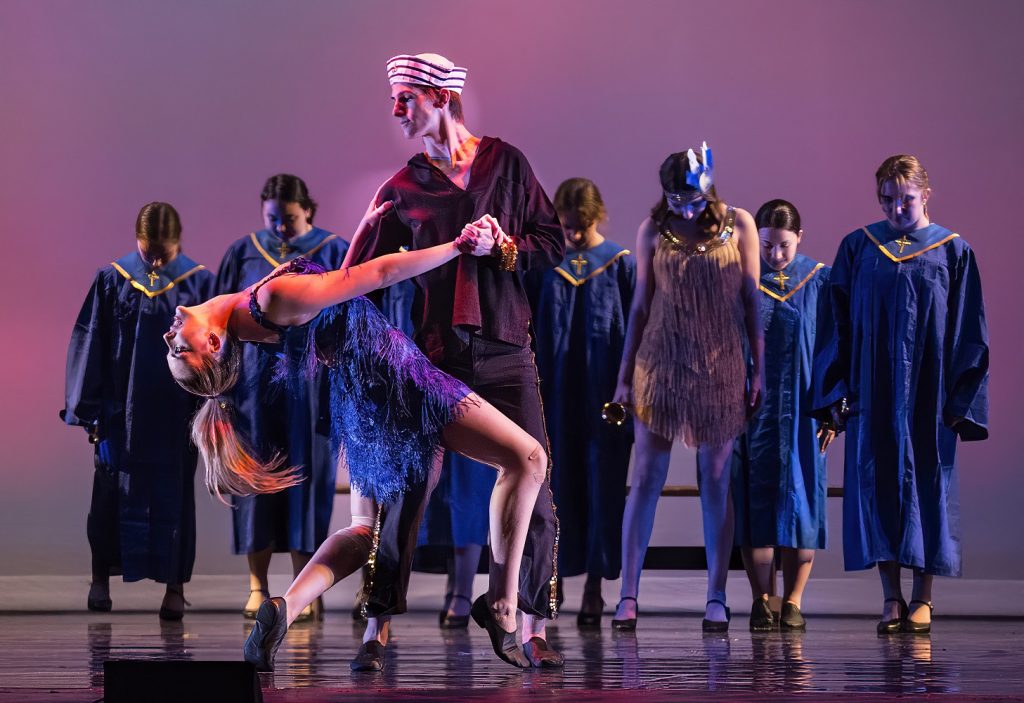 2023 Huntington Beach Academy for the Performing Arts FUSION - APA Dance Company in Blow, Gabriel, Blow - choreography by Marie Hoffman and Trevin Stephenson - Photo by Jim McCormack