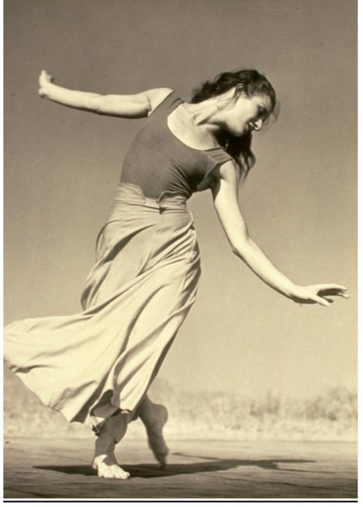 Bella Lewitzky - Screenshot for documentary BELLA by Bridget Murnane (Courtesy of LADF)