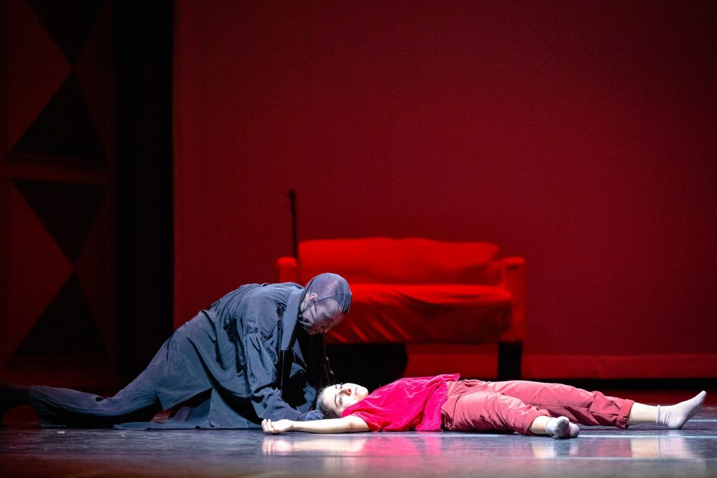 Imprints Dance Company in Hannah Millar's "Let Us Bleed, Then Heal" - Photo by Tucker Maxfield