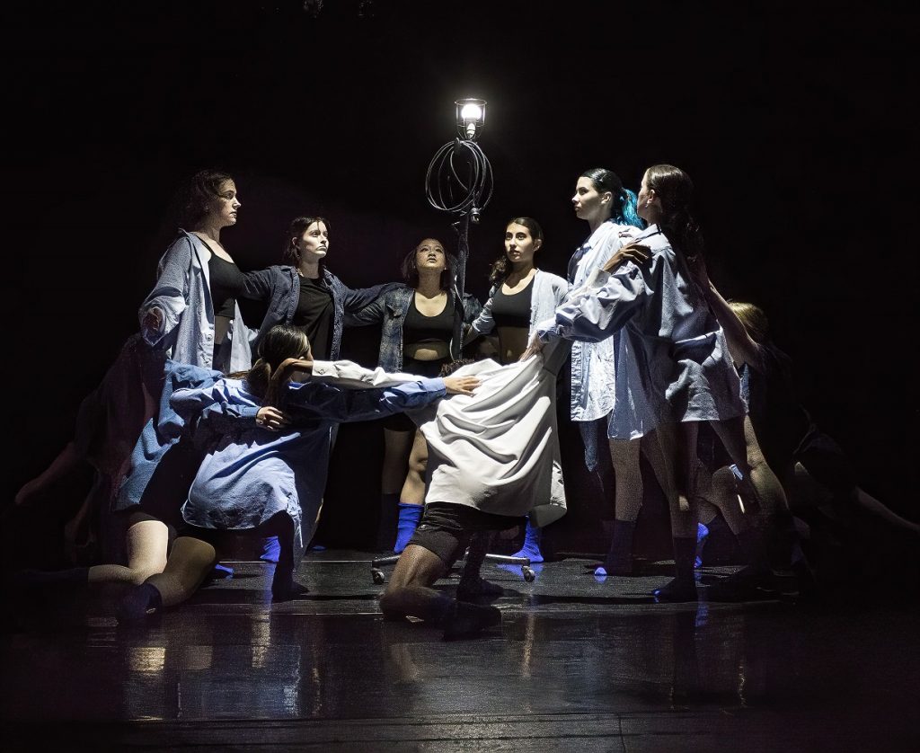 2023 Huntington Beach Academy for the Performing Arts FUSION - Modern Ensemble in Ghost Light, choreography by Jana Taylor - Photo by Jim McCormack
