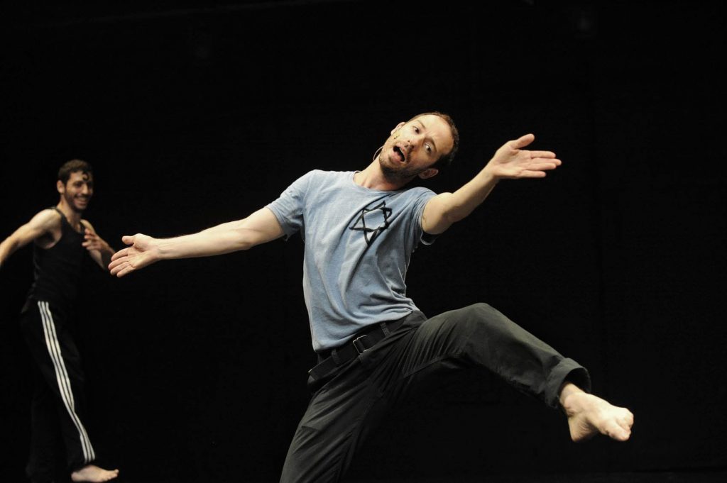"We Love Arabs" by Hillel Kogan - Photo by Gadi Dagon