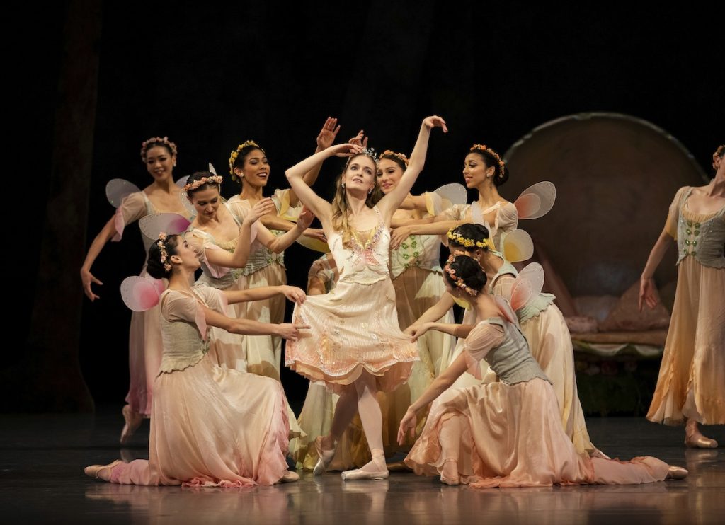 San Francisco Ballet in George Balanchine’s “A Midsummer Night’s Dream.” - Photo by Erik Tomasson