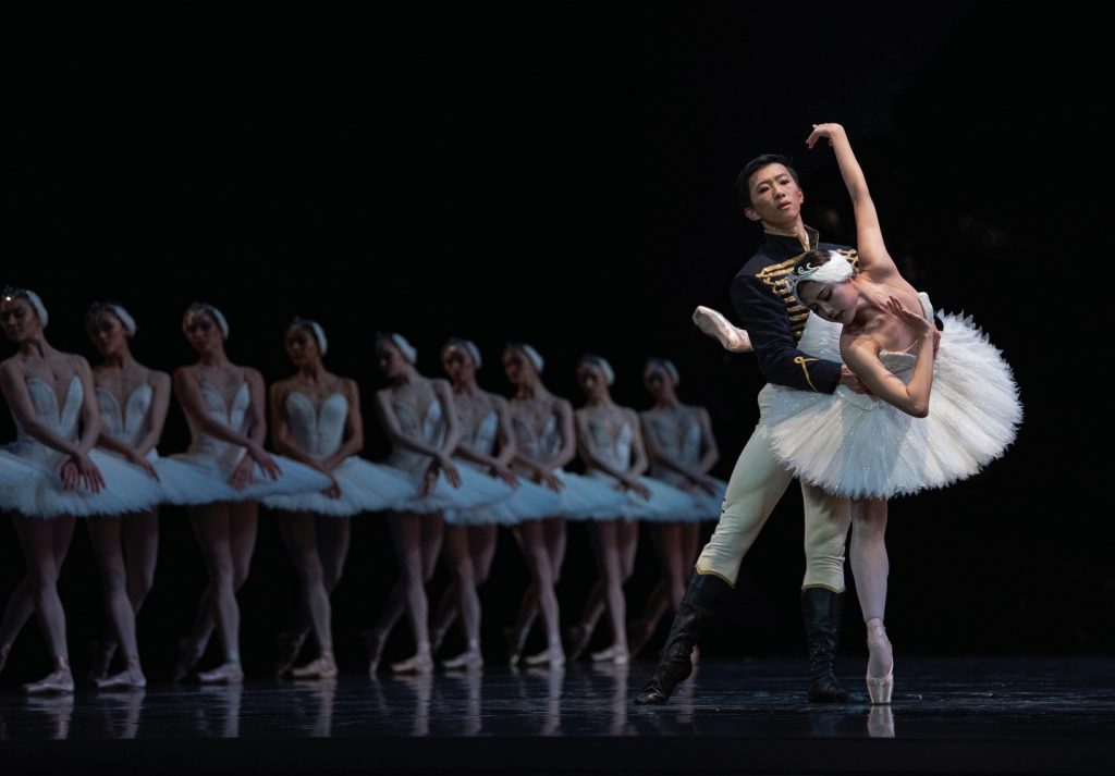 San Francisco Ballet - Wona Park and Wei Wang in Helgi Tomasson’s “Swan Lake/” Photo by Erik Tomasson