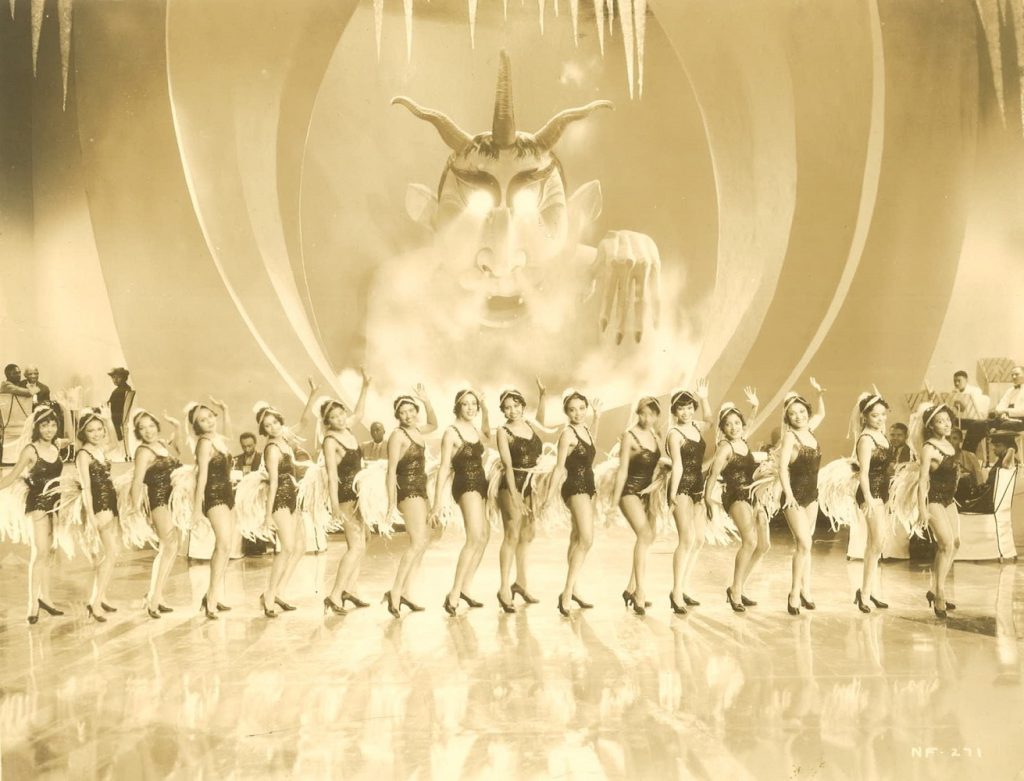 The uncredited Black chorines of “Peckin’” from New Faces of 1937 1937 - (Courtesy of the author)