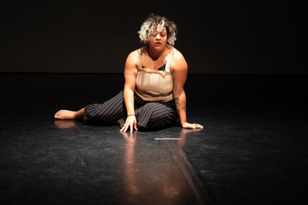 LA Dance Festival 2023 - Mallory Fabian in her solo "Unknown" - Photo by Denise Leitner