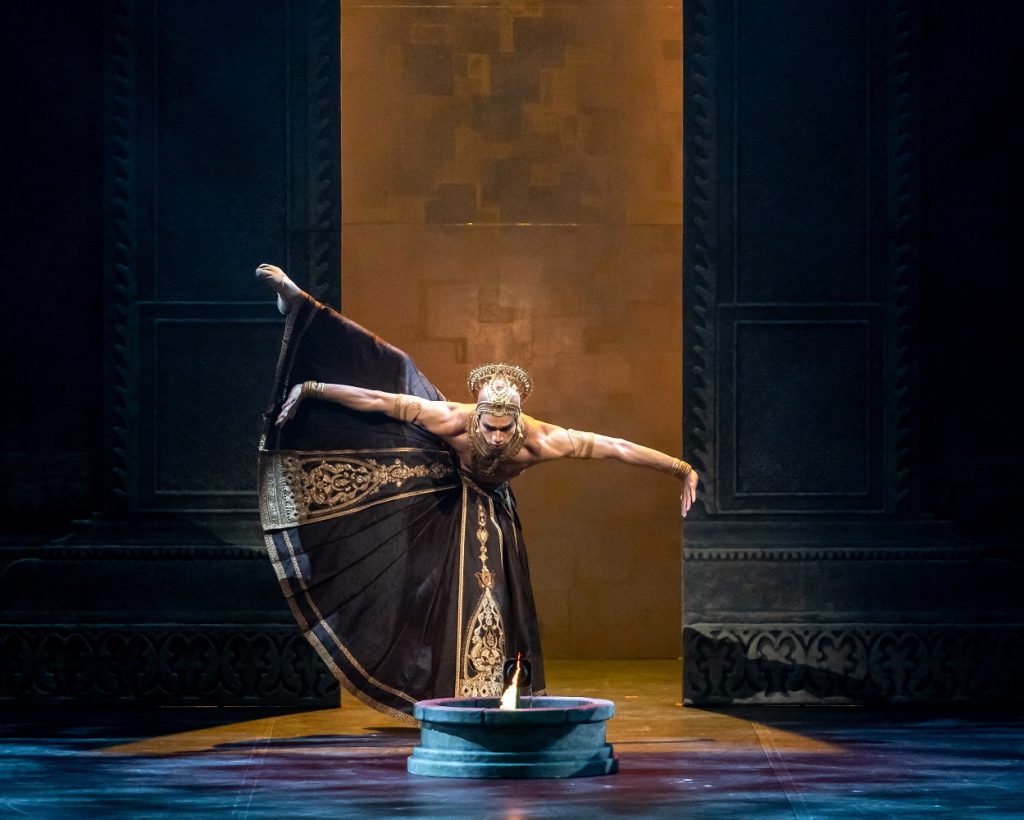 Adrian Blake Mitchell in La Bayadère - Photo by Jack Devant