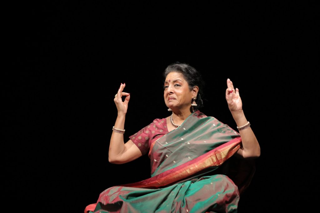Arpana Dance Company - Ramya Harishankar in "Bhumika, a mother's lament" - Photo by Gunindu Abeysekara
