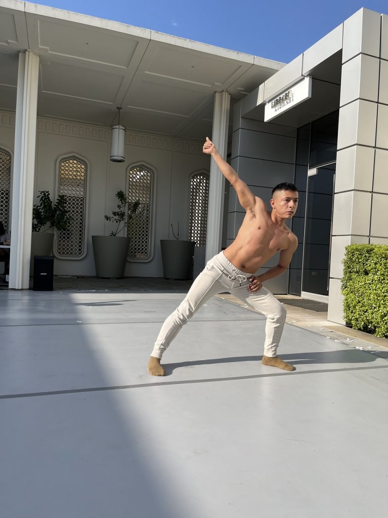 Bernard Brown/BBMovers - Glen Rodriguez in "Sweatness of Sweat" - Photo by Beth Megill