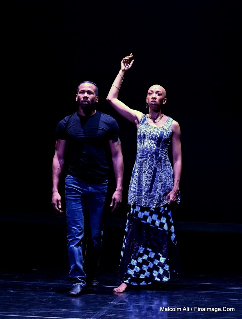 JazzAntiqua Dance Ensemble - (L-R) Chris Smith, Jahanna Blunt - Photo by Malcolm Ali