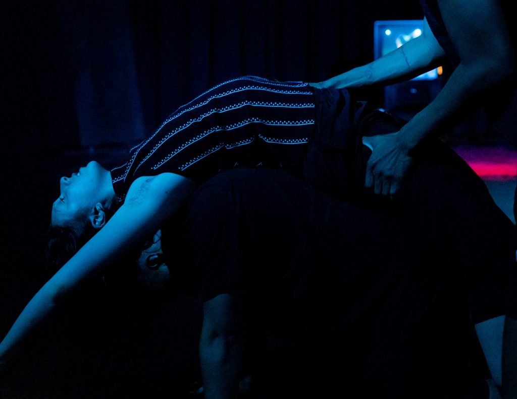 Annalise Gehling, Derrick Paris, Keilan Stafford in Paris' Send(ing) Love - Photo by Maya Umemoto-Gorman