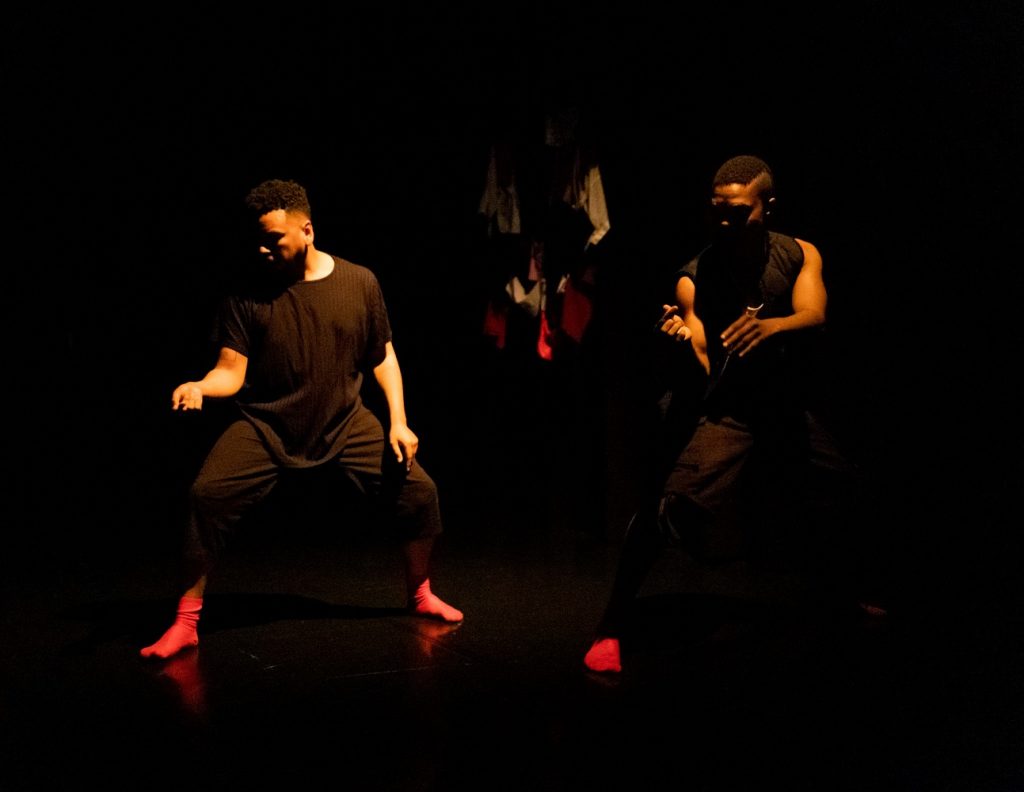 Derrick Paris and Keilan Stafford in Paris' Send(ing) Love - Photo by Maya Umemoto-Gorman