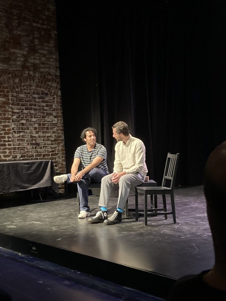 (L-R) Michael Garcia Otavo and Mikel Farber in SICK by Dahn Hiuni