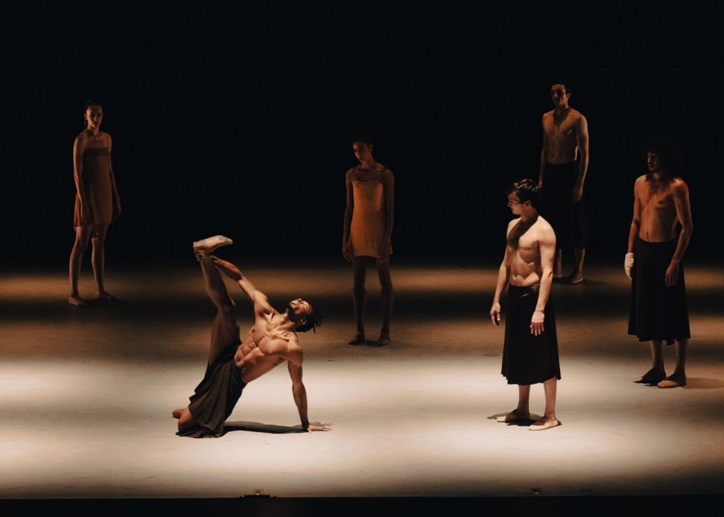 Alonzo King LINES Ballet - "Deep River", choreography by Alonzo King - Performed at at the Wallis Annenberg Center for the Performing Arts June 9-10, 2023 - Photo by Elaine Francis