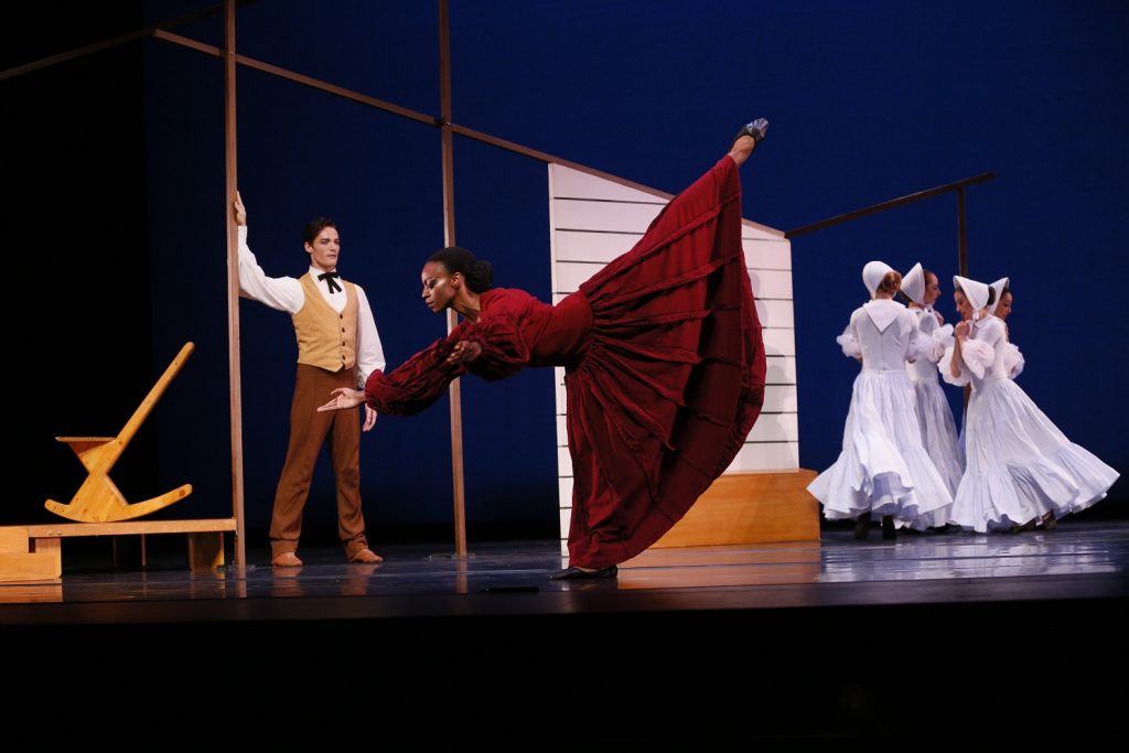Martha Graham Dance Company in Martha Graham’s "Appalachian Spring" - Photo by Melissa Sherwood