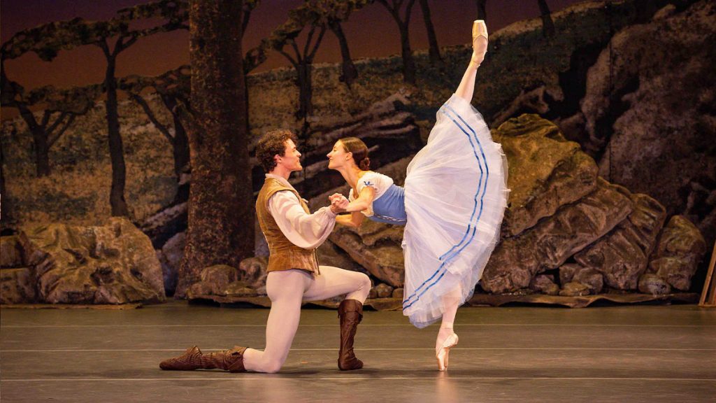Alexis Tutunnique and Christine Schevchenko in United Ukrainian Ballet’s ‘Giselle’ - Photo by Mark Senior