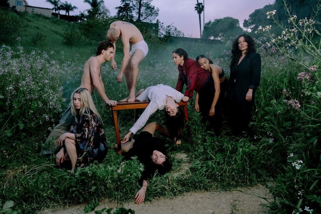 Volta Collective - SALT - full cast, including harpist, composer Melissa Achten - Photo by Katy Shayne