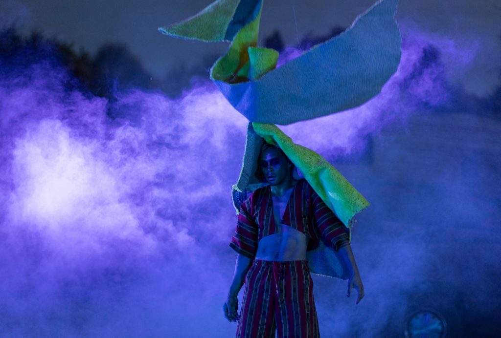Jay Carlon in "APOLAKI: Opera of the Scorched Earth" - Photo by Angel Origgi
