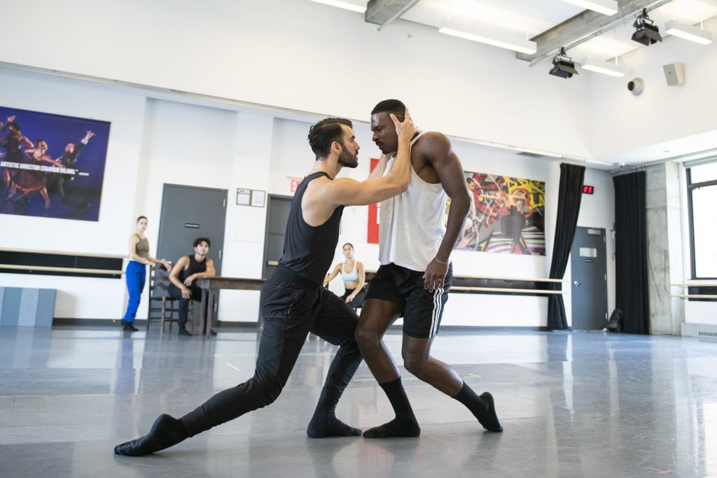 Ballet Hispánico - Company Dancers Antonio Cangiano and Leonardo Brito - Photo by Paula Lobo