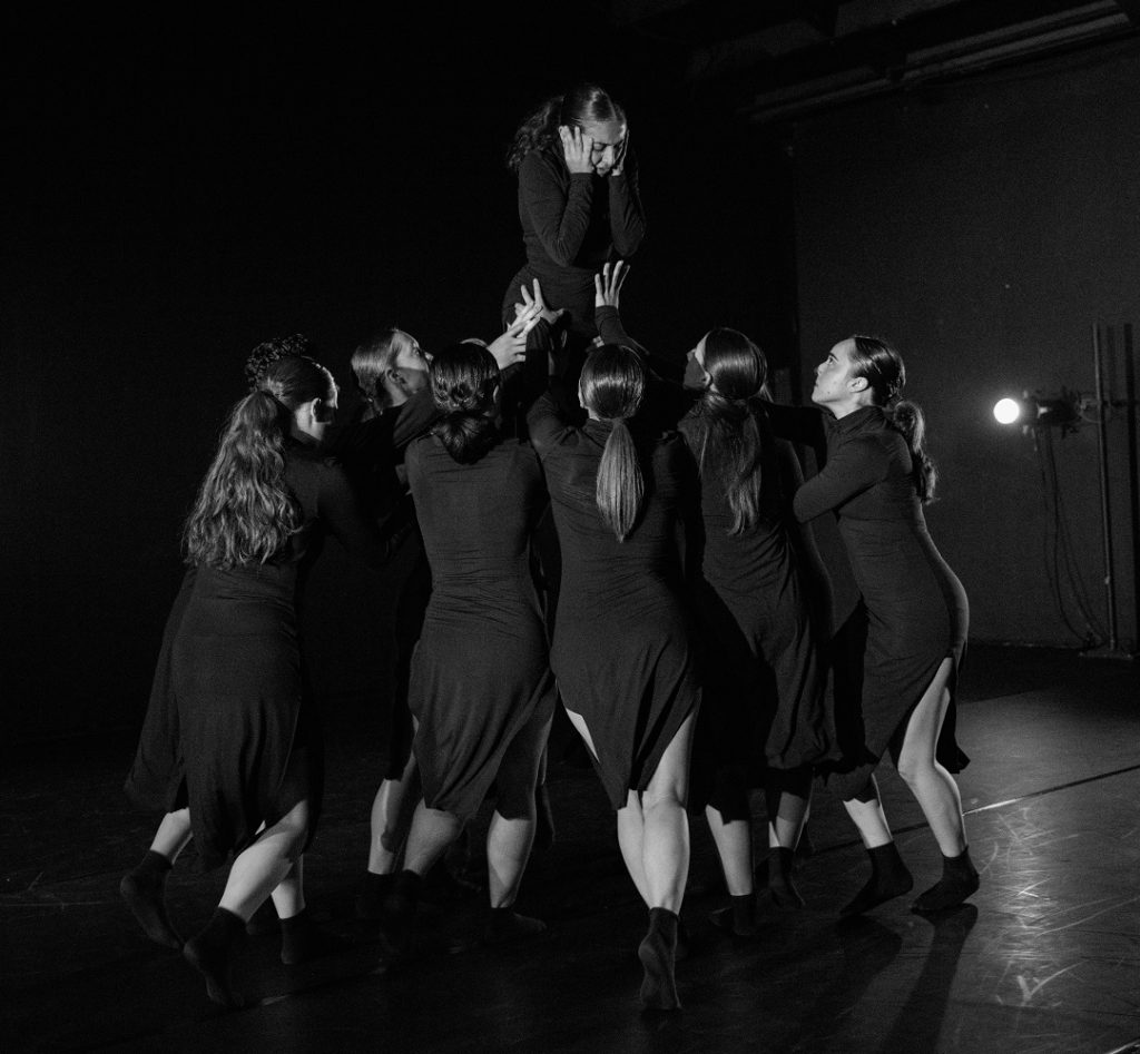 Imprints Dance Company - Cast of "Boxed" by Hannah Millar - Photo by Tucker Maxfield