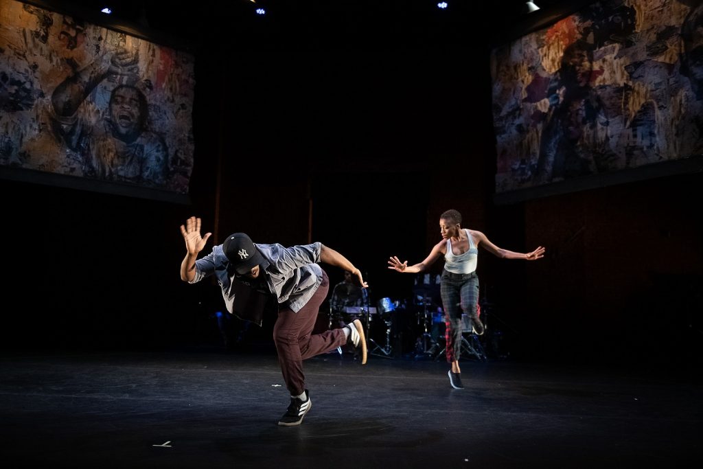 Camille A. Brown & Dancers - Maleek Washington and Yusha-Maria Sorazno - Photo by Christopher Duggan