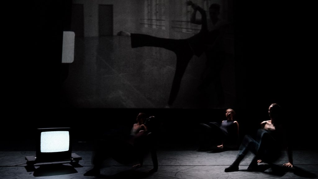 (L-R) Alyssa Forte, Lara Wilson, Celine Kiner, Taylor Unwin in Wilson's "Interim" - Photo by Michael Townsend