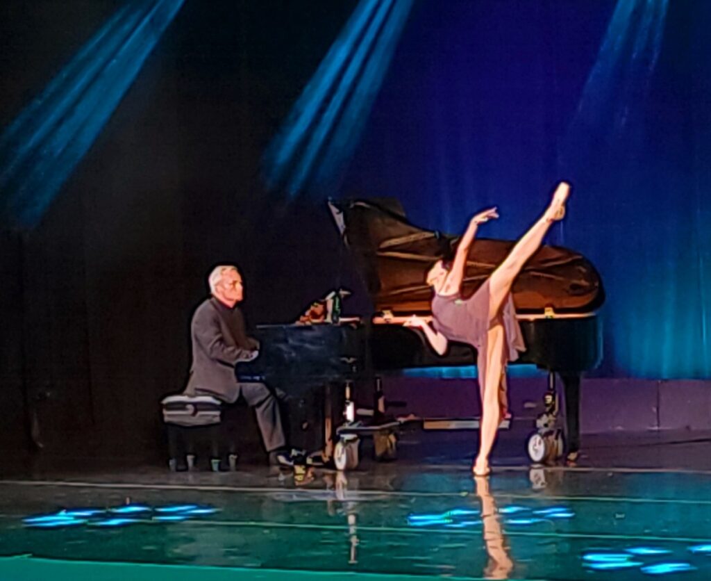 PBDT - Rachmaninov Prelude in E Flat Major, Choreography by Natasha Middleton - Pianist Mikhail Korzhev - Dancer Sofia Vande - photo by Tom Pease