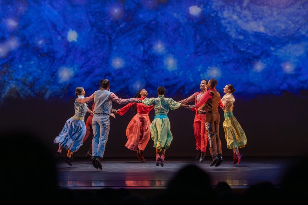 Martha Graham Dance Company in the world premiere of a reorchestrated version of Agnes de Mille's “Rodeo” performed at The Soraya on Sept. 30, 2023.| Photo: Carla Lopez, Luque Photography.