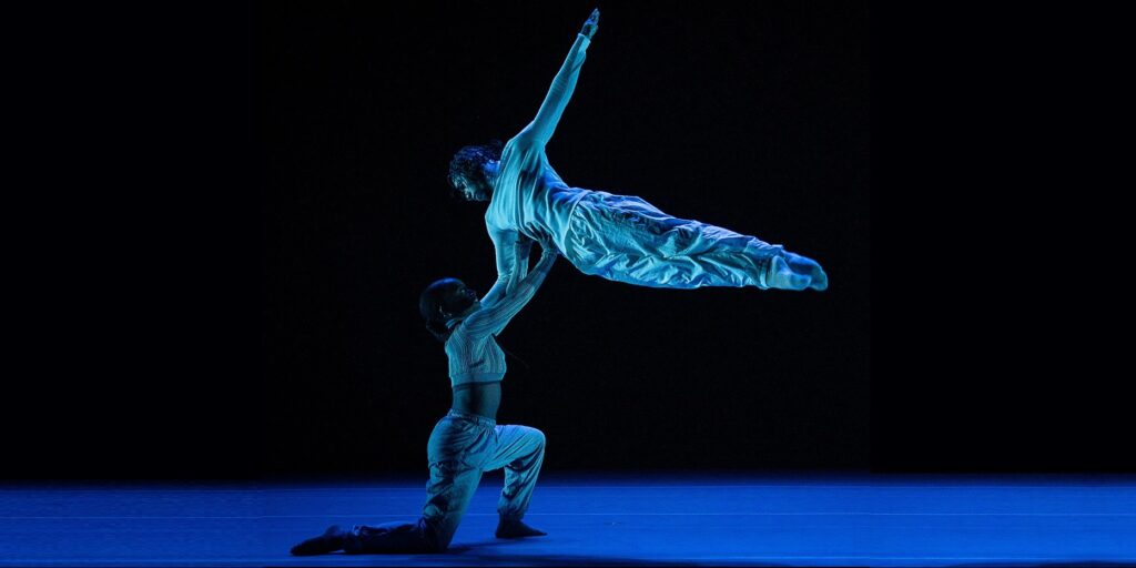 A.I.M by Kyle Abraham - Keturah Stephen and Kar'mel Antonyo Wade Small in "5 Minute Dance (You Drivin'?)" - Photo by Christopher Duggan