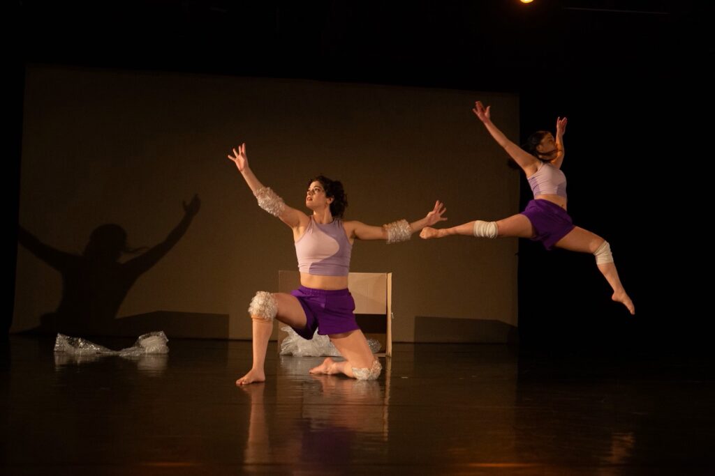 Dialogues + Sensations - Stephanie Mizrahi and Mizuki Sako in "Handle With Care" - Photo by Ginger Sole Photography
