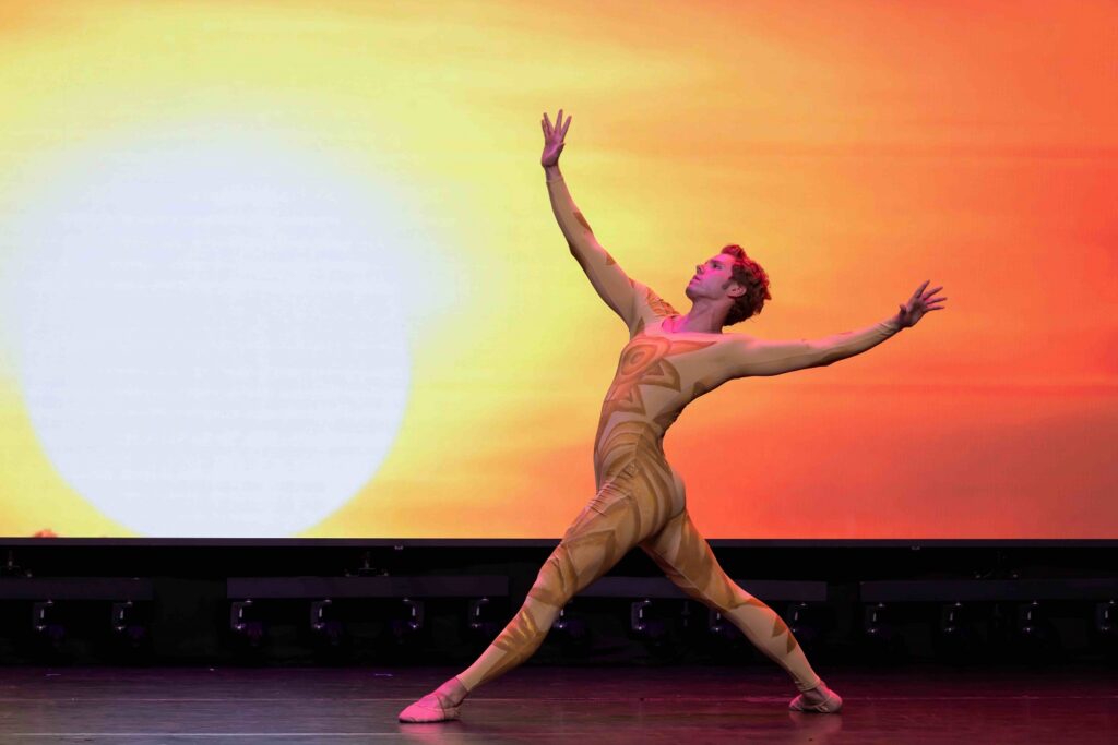 Luminario Ballet - "Sun" - Choreograhed and performed by Adrian Hoffman - Artistic direction, Judith FLEX Helle - Photo by Ted Soqui