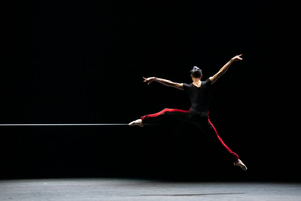 Turn It Out with Tiler Peck & Friends - Lex Ishimoto in William Forsythe's "The Barre Project" - Photo by Christopher Duggan