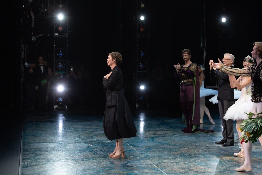 ABT Artistic Director Susan Jaffe Susan Jaffe after a performance of Swan Lake at the Metropolitan Opera House in 2023 - Photo: Rosalie O’Connor, courtesy of American Ballet Theatre.