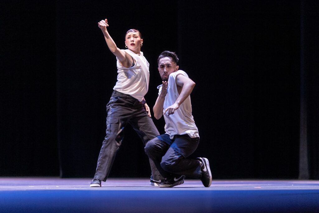 Versa-Style Dance Company - (L-R) Brianna Grey, Ernesto Galarza - Photo by John Nyboer/Nyboer Photography.