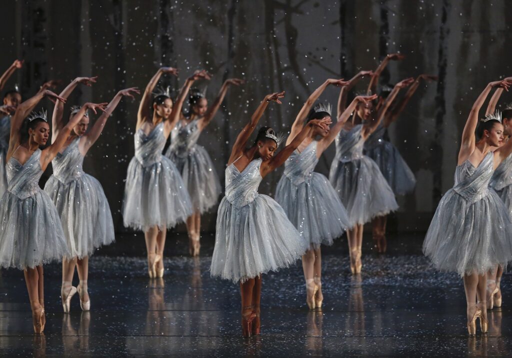 ABT - The Snow from Alexei Ratmansky’s "The Nutcracker" - Photo: Marty Sohl.