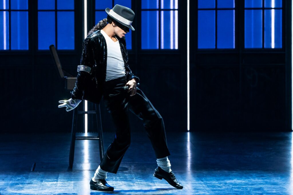 Myles Frost in MJ The Musical - Photo by Matthew Murphy