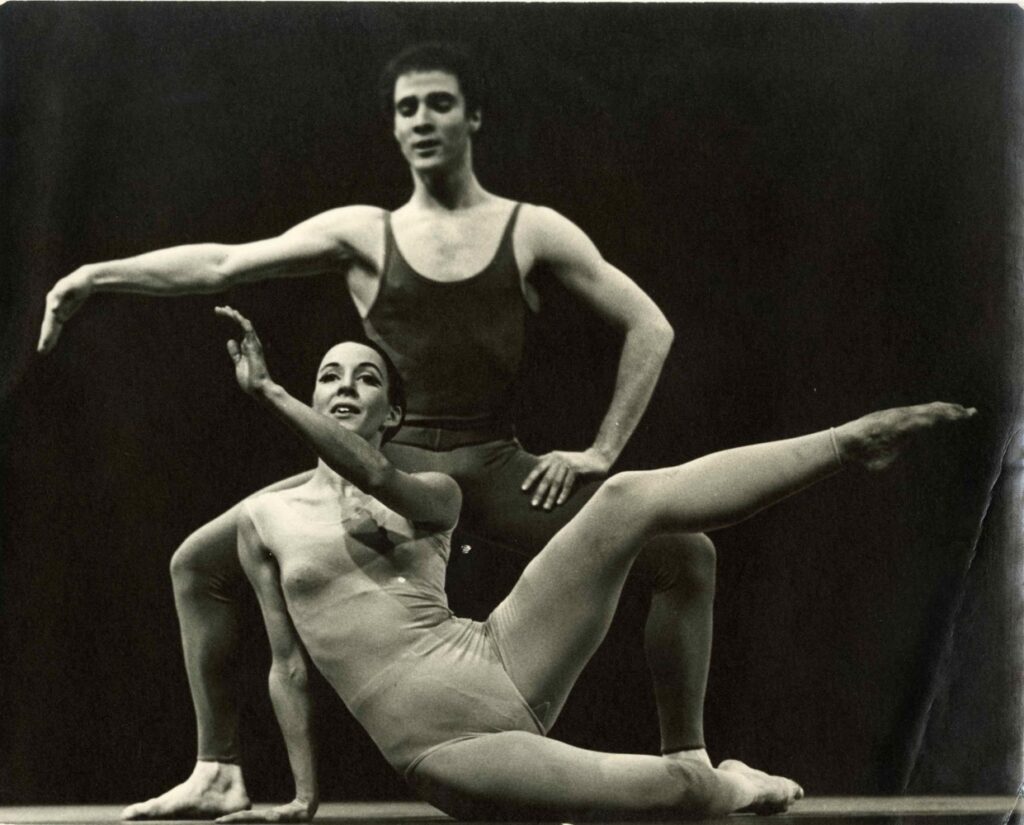 Sarah Stackhouse and Louis Falco in "A Choreographic Offering" by José Limón - Photo courtesy of the Limón Dance Foundation.