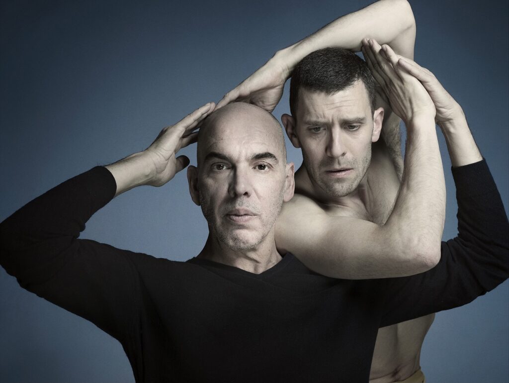 (L-R) Javier De Frutos and British Dancer Jonathan Goddard - Photo by Rick Guest.