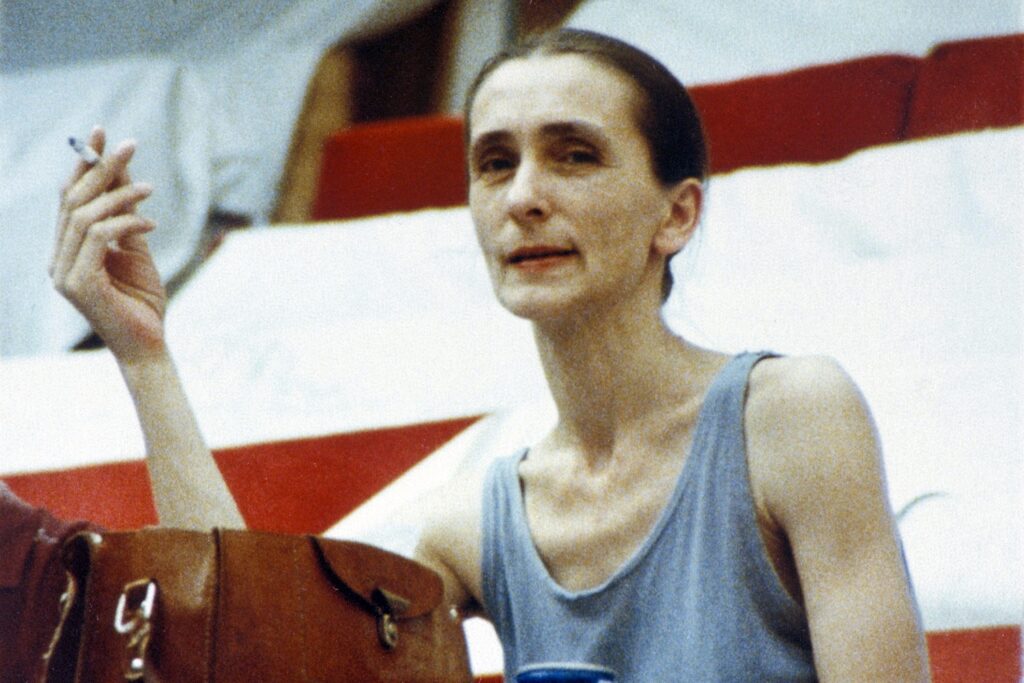Pina Bausch - Screenshot from Chantal Akerman's film "One Day Pina Asked" - Courtesy of Icarus Films and OVID.