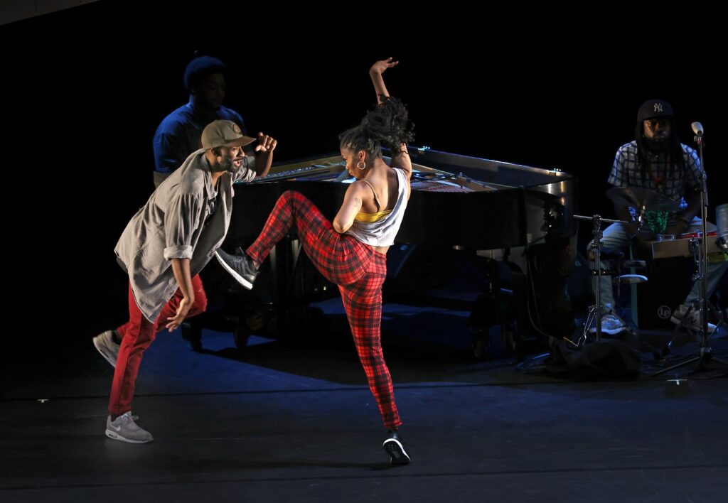 Camille A. Brown & Dancers in "ink" - Musco Center Photo by Karen Tapia