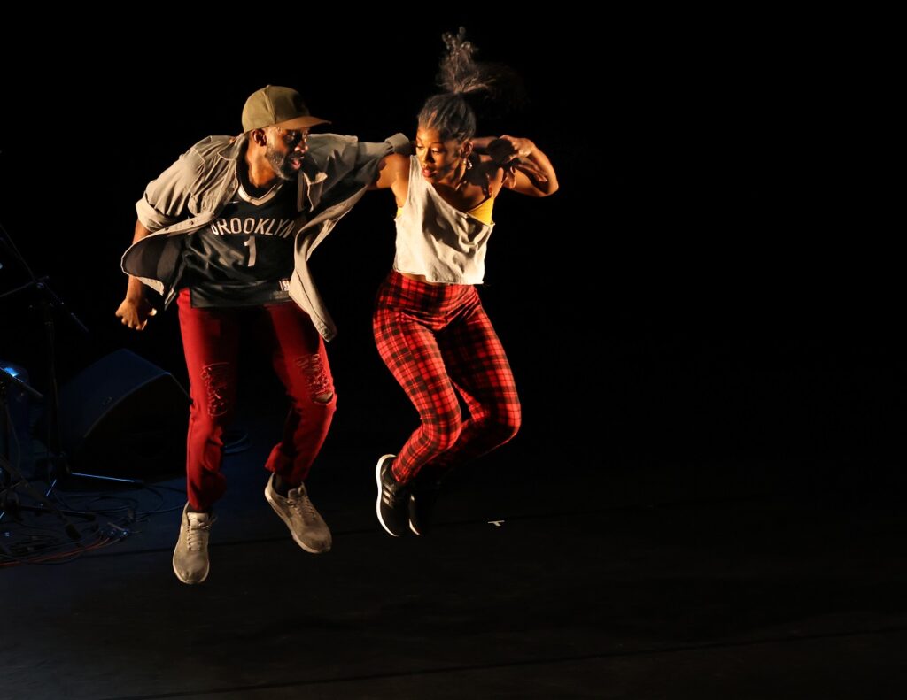 Camille A. Brown & Dancers in "ink" - Musco Center Photo by Karen Tapia