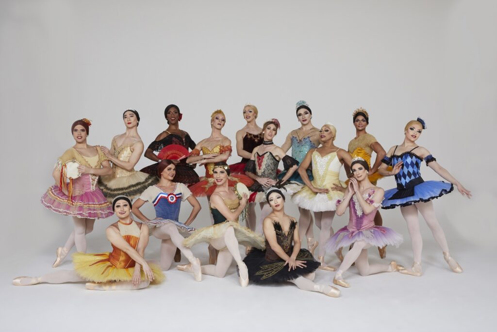Les Ballets Trockadero de Monte Carlo - Group ballerina - Photo courtesy of the company.