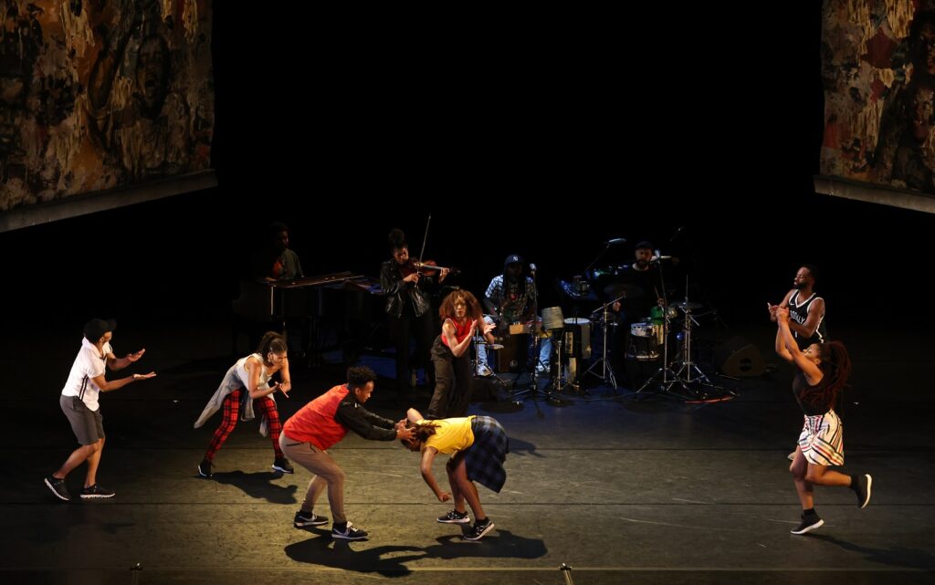 Camille A. Brown & Dancers in "ink" - Musco Center Photo by Karen Tapia