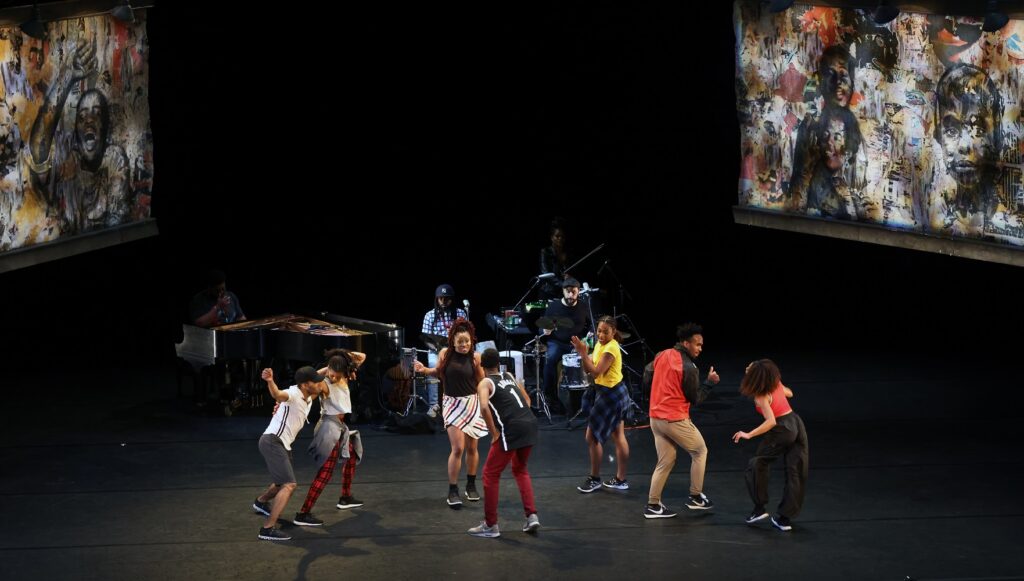 Camille A. Brown & Dancers in "ink" - Musco Center Photo by Karen Tapia